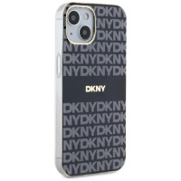 Dkny IML Mono & Stripe MagSafe Case for iPhone 15/14/13 - Black