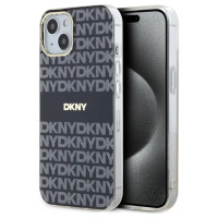 Dkny IML Mono & Stripe MagSafe Case for iPhone 15 Plus / 14 Plus - Black