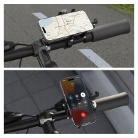 Tech-Protect V1 Universal Bike Phone Holder - Black