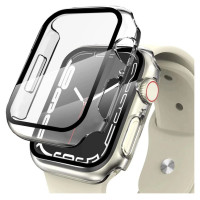 Tech-Protect Defense360 Case for Apple Watch 7 / 8 / 9 (41 mm) - Transparent