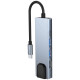 Tech-Protect HUB Tech-Protect V3 5in1 USB-C - USB-A 3.0 / USB-A 2.0 / USB-C / HDMI / RJ45 - gray