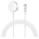 Tech-Protect UltraBoost Magnetic Inductive Charger with USB-C Connector for Apple Watch 1.2m - White