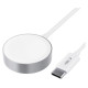 Tech-Protect UltraBoost Magnetic Inductive Charger with USB-C Connector for Apple Watch 1.2m - White