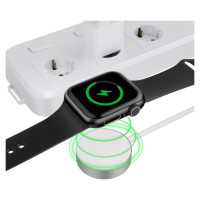 Tech-Protect UltraBoost Magnetic Inductive Charger with USB-C Connector for Apple Watch 1.2m - White
