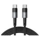 Tech-Protect UltraBoost USB-C / USB-C PD 60W 3A 2m cable - gray