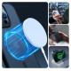 Tech-Protect MagMat MagSafe iPhone 15 Pro Max Case - Clear Black