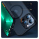 Tech-Protect MagMat MagSafe iPhone 15 Pro Max Case - Clear Black