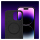 Tech-Protect Silicone MagSafe iPhone 15 Case - Matte Black