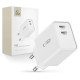 Tech-Protect C35W charger 2x USB-C PD 35W - white