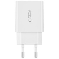 Tech-Protect C35W charger 2x USB-C PD 35W - white