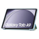 Tech-Protect SmartCase for Samsung Galaxy Tab A9 8.7" X110 / X115 - blue with sakura flowers