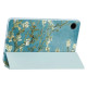 Tech-Protect SmartCase for Samsung Galaxy Tab A9 8.7" X110 / X115 - blue with sakura flowers