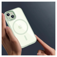 Tech-Protect MagMat MagSafe iPhone 15 Case - Clear Green