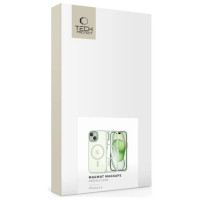 Tech-Protect MagMat MagSafe iPhone 15 Case - Clear Green