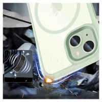 Tech-Protect MagMat MagSafe iPhone 15 Case - Clear Green