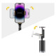 Tech-Protect L08S Bluetooth Selfie Stick with Remote Control, Tripod up to 141cm - Black