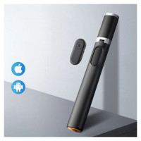 Tech-Protect L08S Bluetooth Selfie Stick with Remote Control, Tripod up to 141cm - Black