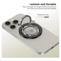 Tech-Protect MMR300 magnetic holder/ring with MagSafe - black