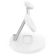 Tech-Protect QI15W-A35 3-in-1 Inductive Charger with MagSafe for Phone / AirPods / Apple Watch - White