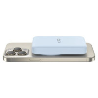 Tech-Protect LifeMag PB11 Powerbank with MagSafe 10000mAh 15W USB-C port - blue + USB-C cable