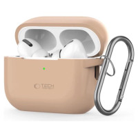 Tech-Protect Silicone Hook Case for Apple AirPods Pro 1 / 2 - Beige
