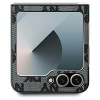 Dkny Checkered Pattern Printed Stripes case for Samsung Galaxy Z Flip 6 - black