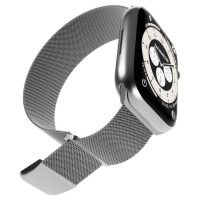 Puro Milanese Stainless Steel Strap for Apple Watch 42 / 44 / 45 / 49 mm - Silver