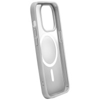 Puro Gradient MagSafe Silicone Case for iPhone 15 Pro Max - Silver