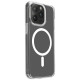 Puro Lite Mag MagSafe Silicone Case for iPhone 15 Pro - Transparent