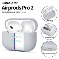 Tech-Protect Silicone Case for Apple AirPods Pro 1 / 2 - Gray