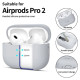 Tech-Protect Silicone Case for Apple AirPods Pro 1 / 2 - Gray