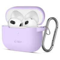 Tech-Protect Silicone Hook Case for Apple AirPods 3 - Purple