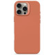 Decoded AntiMicrobial Silicone Backcover with MagSafe for iPhone 16 Pro Max - Orange