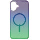 Zagg Milan Snap Case with MagSafe for iPhone 16 Plus - Green/Purple