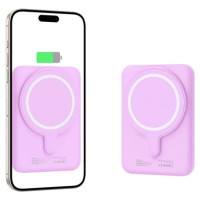Tech-Protect LifeMag MagSafe PB10 5000mAh Power Bank - Pink