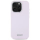 Dkny Liquid Silicone Small Metal Logo MagSafe iPhone 16 Pro Max Case - Pink