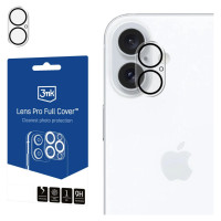 3Mk Protection 3mk Lens Pro Full Cover Camera Protector for iPhone 16 / 16 Plus