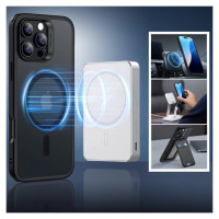 ESR Classic Hybrid Halolock MagSafe Case Set + Tempered Glass for iPhone 16 Pro Max - Semi-Transparent with Black Frame