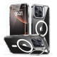 ESR Classic Hybrid Kickstand Halolock MagSafe Case Set with Stand + Tempered Glass for iPhone 16 Pro Max - Clear