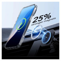 ESR Classic Hybrid Kickstand Halolock MagSafe Case Set with Stand + Tempered Glass for iPhone 16 Pro Max - Clear