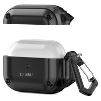 Tech-Protect Rough Hook Case with Carabiner for Apple AirPods Pro 1 / 2 - Black