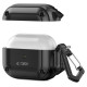 Tech-Protect Rough Hook Case with Carabiner for Apple AirPods Pro 1 / 2 - Black