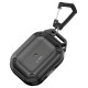 Tech-Protect Rough Hook Case with Carabiner for Apple AirPods Pro 1 / 2 - Black