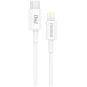 Dudao L6X USB-C - Lightning PD 20W 1m Cable - White