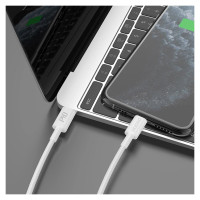 Dudao L6X USB-C - Lightning PD 20W 1m Cable - White