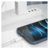 Dudao L6X USB-C - Lightning PD 20W 1m Cable - White