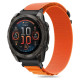 Tech-Protect Nylon Pro Strap for Garmin Fenix 5X / 5X PLUS / 6X / 6X Pro / 7X / 8 (51 MM) - Orange