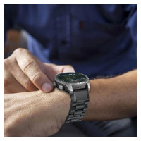 Tech-Protect Stainless Garmin Fenix 5X / 5X PLUS / 6X / 6X Pro / 7X / 8 Strap (51 MM) - Black