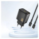 Dudao A27P 30W PD GaN USB-C Wall Charger - Black