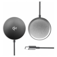 Wozinsky 15W Wireless Qi2 Inductive Charger - Black